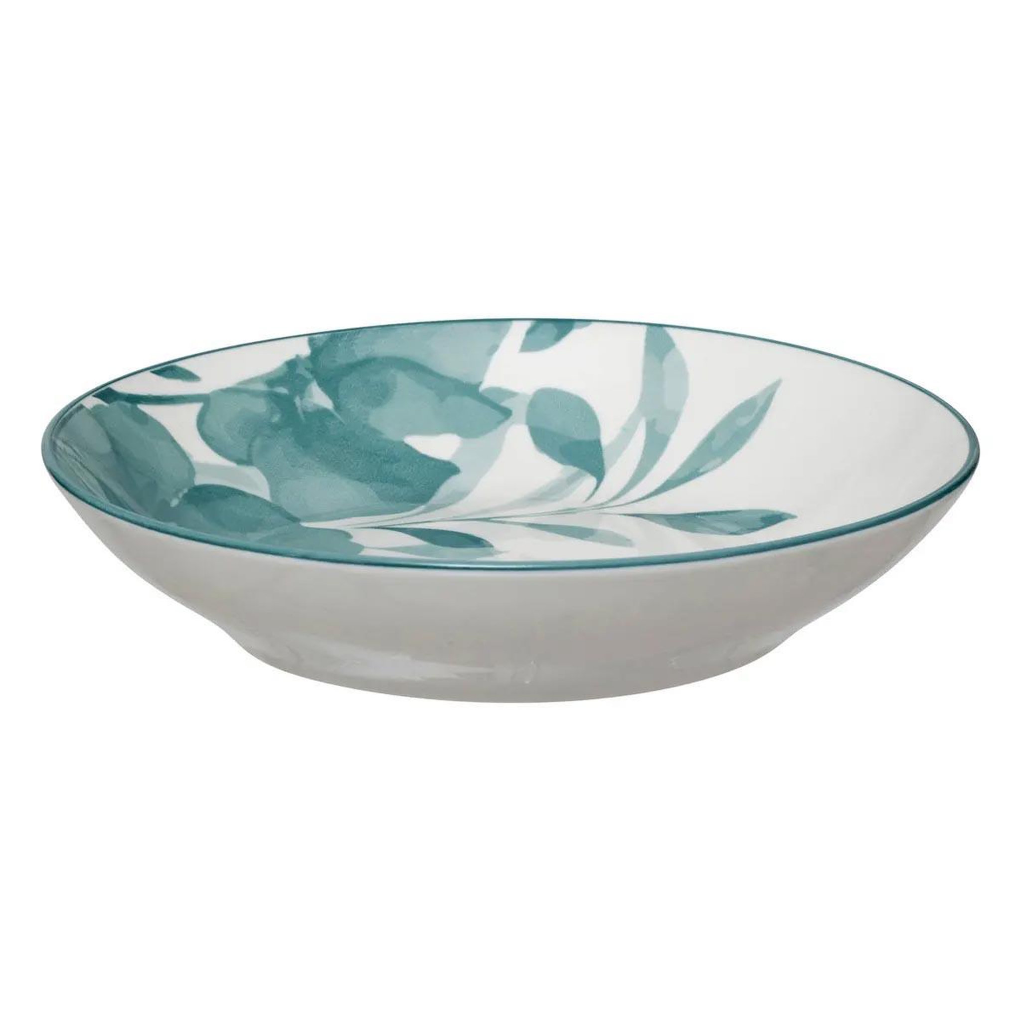 Voir la diapositive 2 : SECRET DE GOURMET Lot de 6 assiettes creuses  lily  20cm blanc