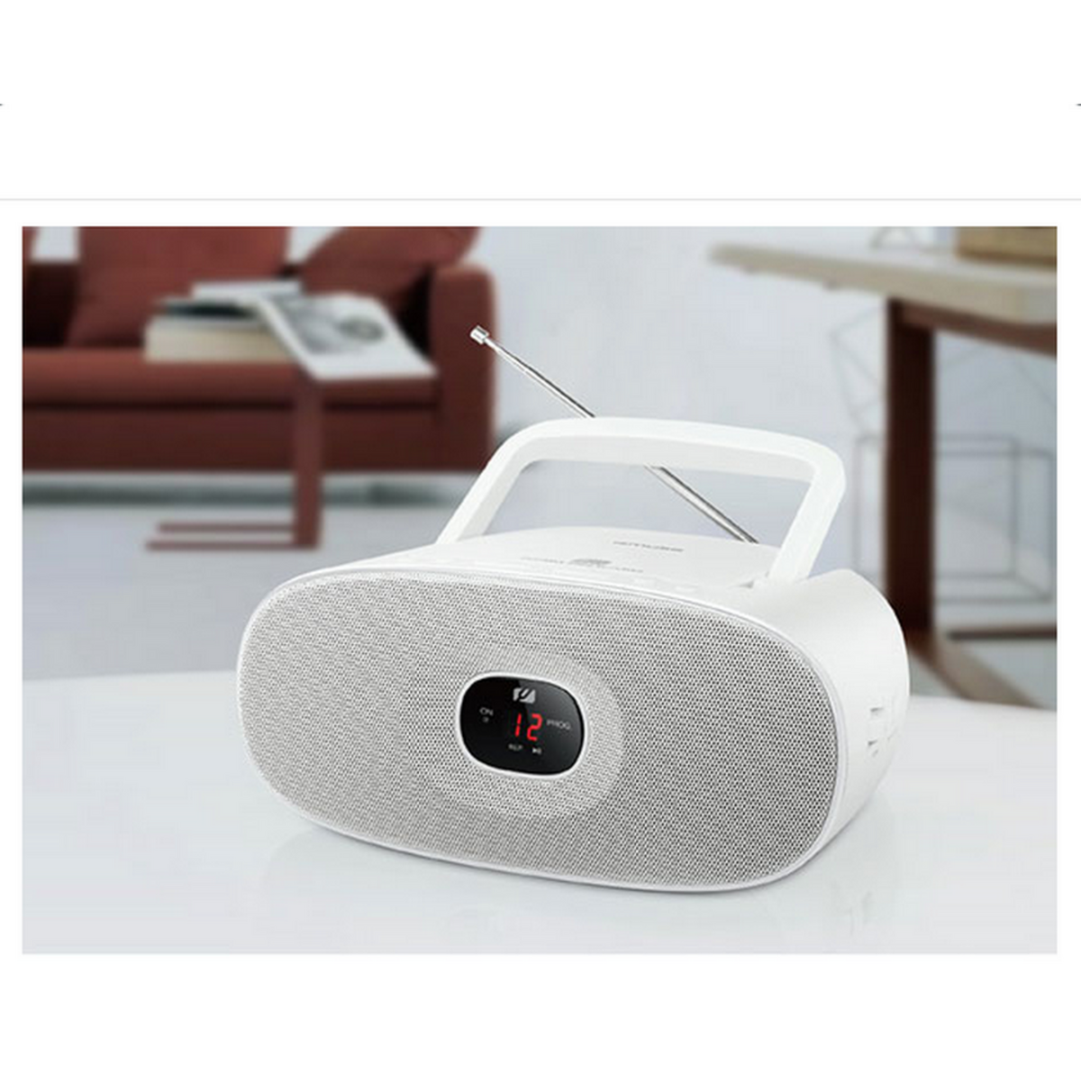 Muse Radio cd portable blanc - md202rdw