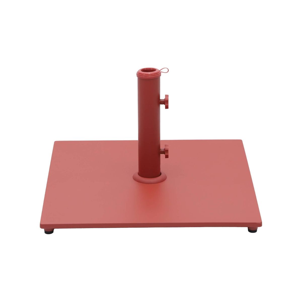 SWEEEK Pied carré en acier pour parasol à mât central - Terra