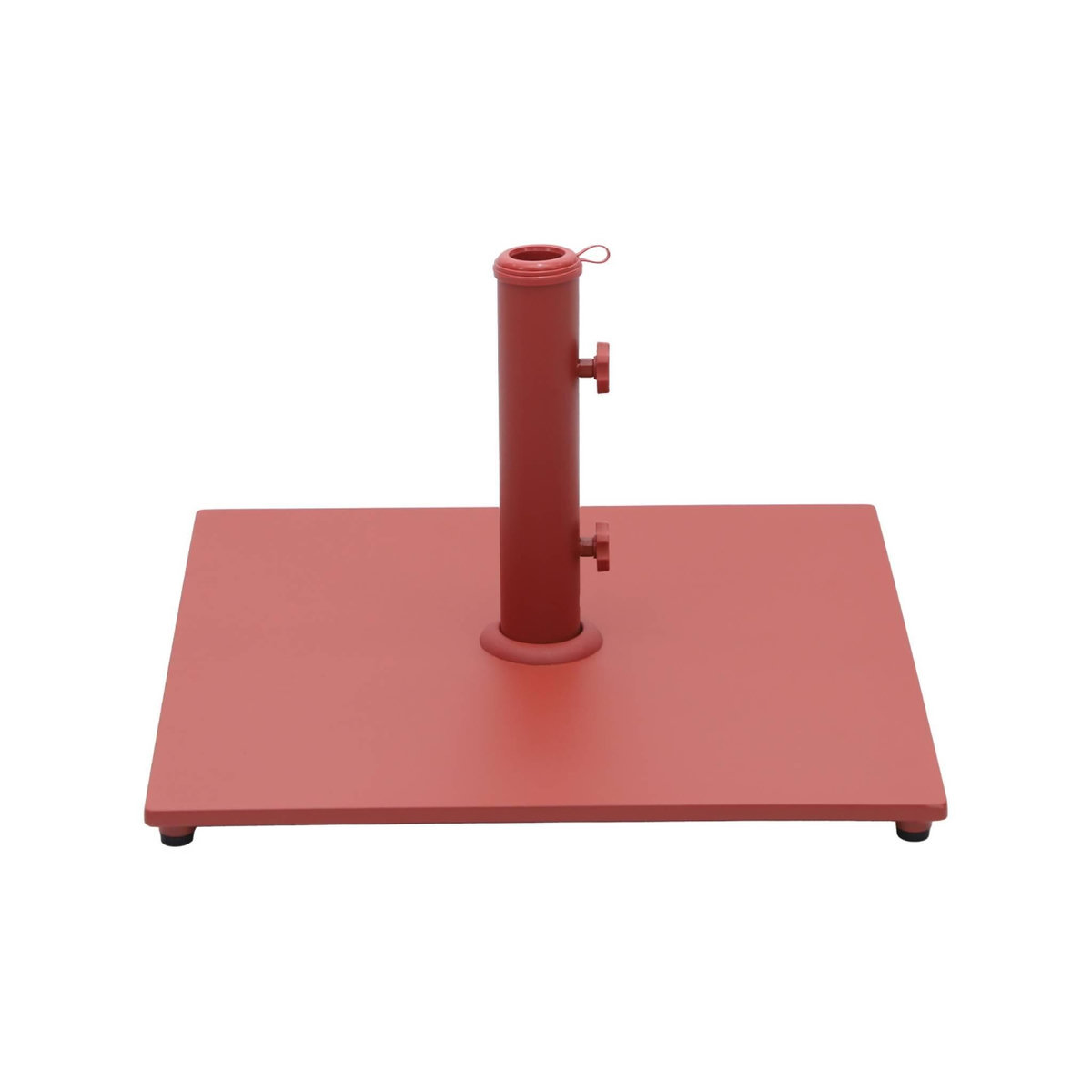 SWEEEK Pied carré en acier pour parasol à mât central - Terra