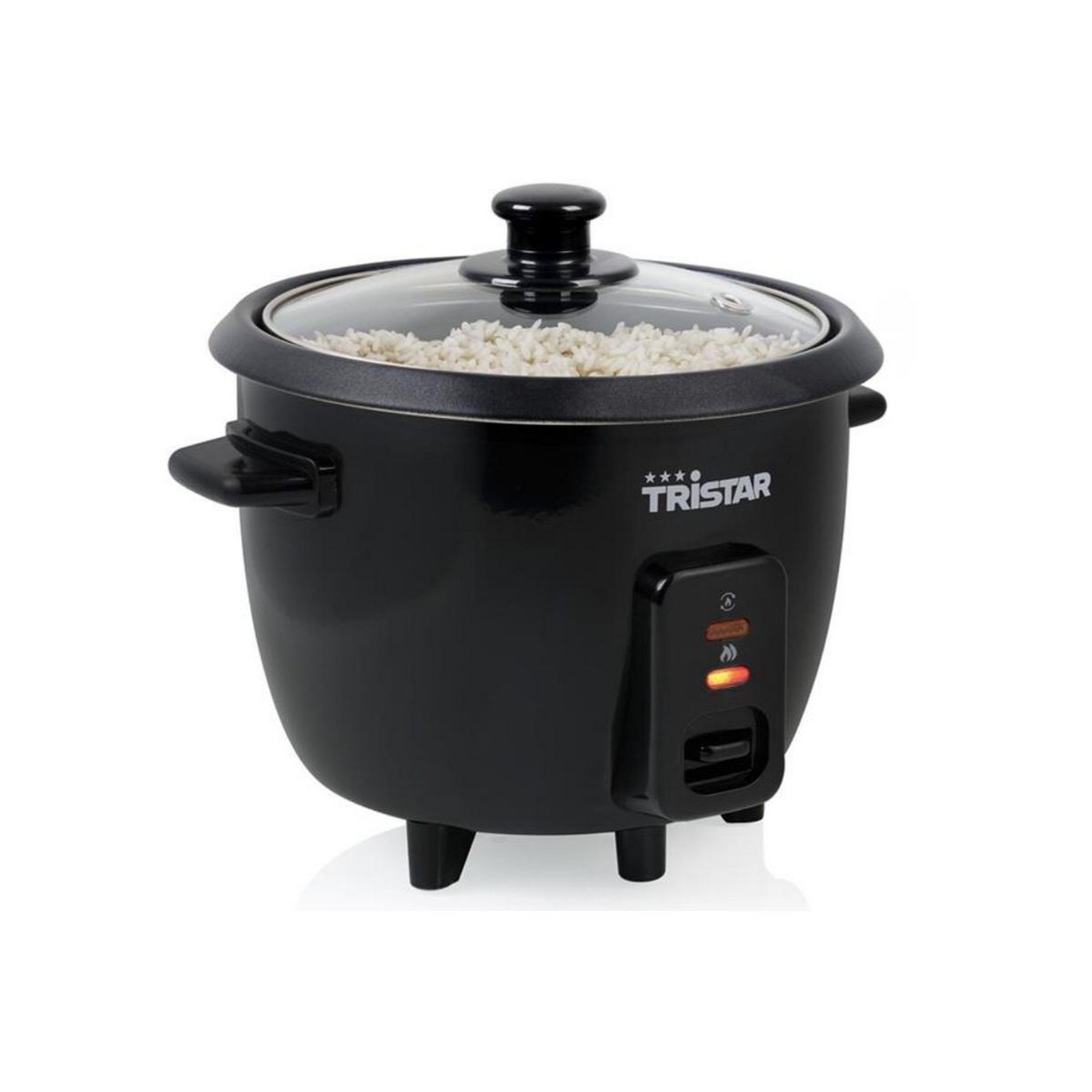 Voir la diapositive 2 : TRISTAR Cuiseur à riz 0.6l 300w noir - rk-6141