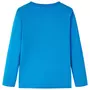 VIDAXL T-shirt enfants manches longues bleu cobalt 104