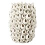 Paris Prix Vase Design  Anémone Céramique  43cm Blanc