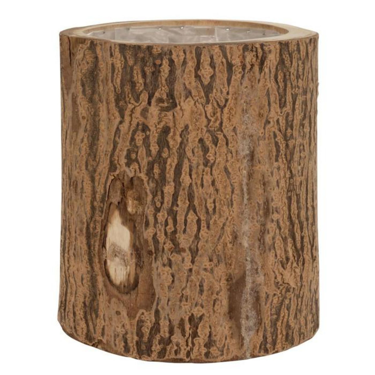 Paris Prix Cache-Pot Rond en Bois  Berk  32cm Naturel