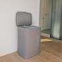 Voir la diapositive 4 : Kitchen move Panier à linge avec couvercle 50l - bat-70498b