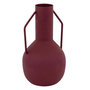 Voir la diapositive 1 : ATMOSPHERA Vase Design en Métal  Sylvain  20cm Rouge Rubis