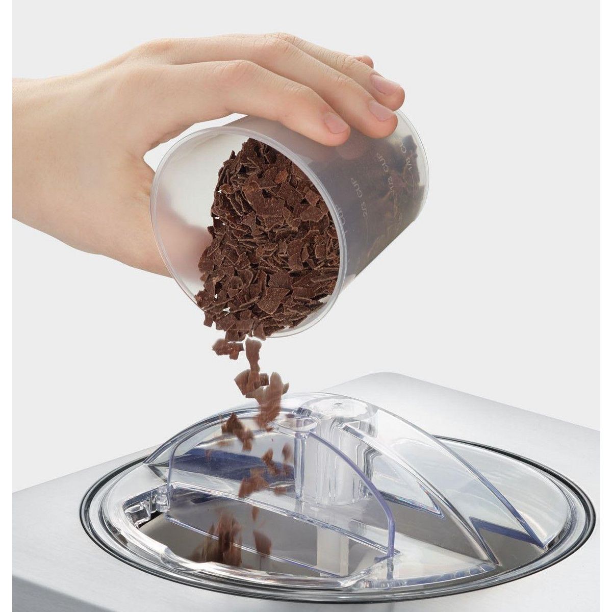 SEVERIN Turbine à glace 2en1 1.2l 135w noir/inox - ez7407