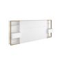 Voir la diapositive 5 : Tête de lit pour lit 140 ou 160 cm avec rangements PAM