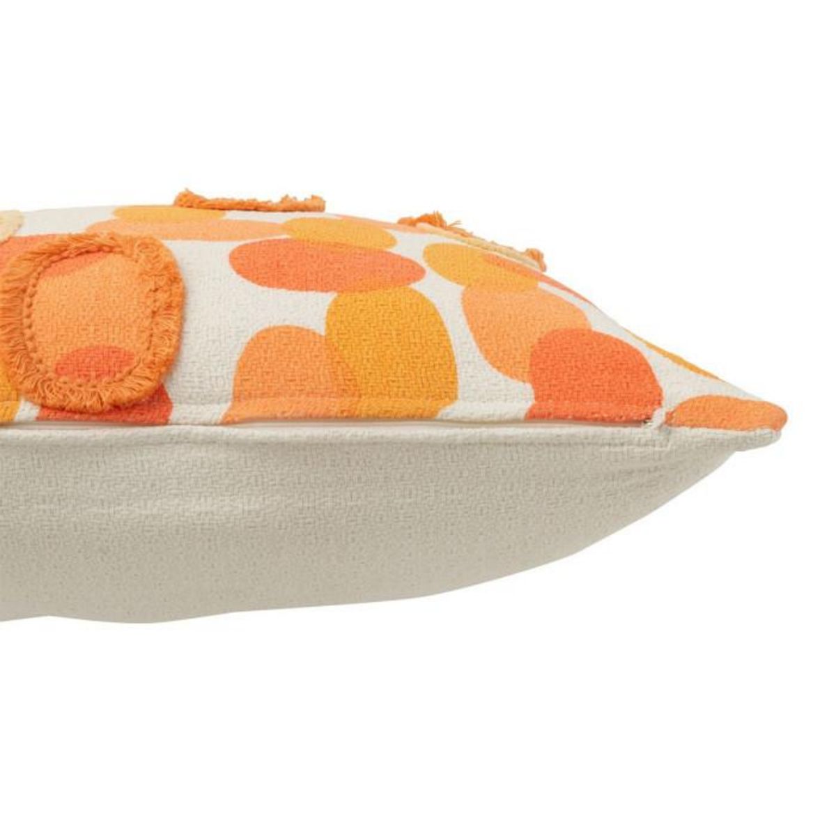Paris Prix Coussin Déco  Papaya  43x43cm Orange