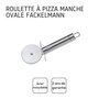 Voir la diapositive 5 : Fackelmann 4 Planches à pizza et tarte flambée en bois 30 cm et Roulette à pizza en inox Fackelmann