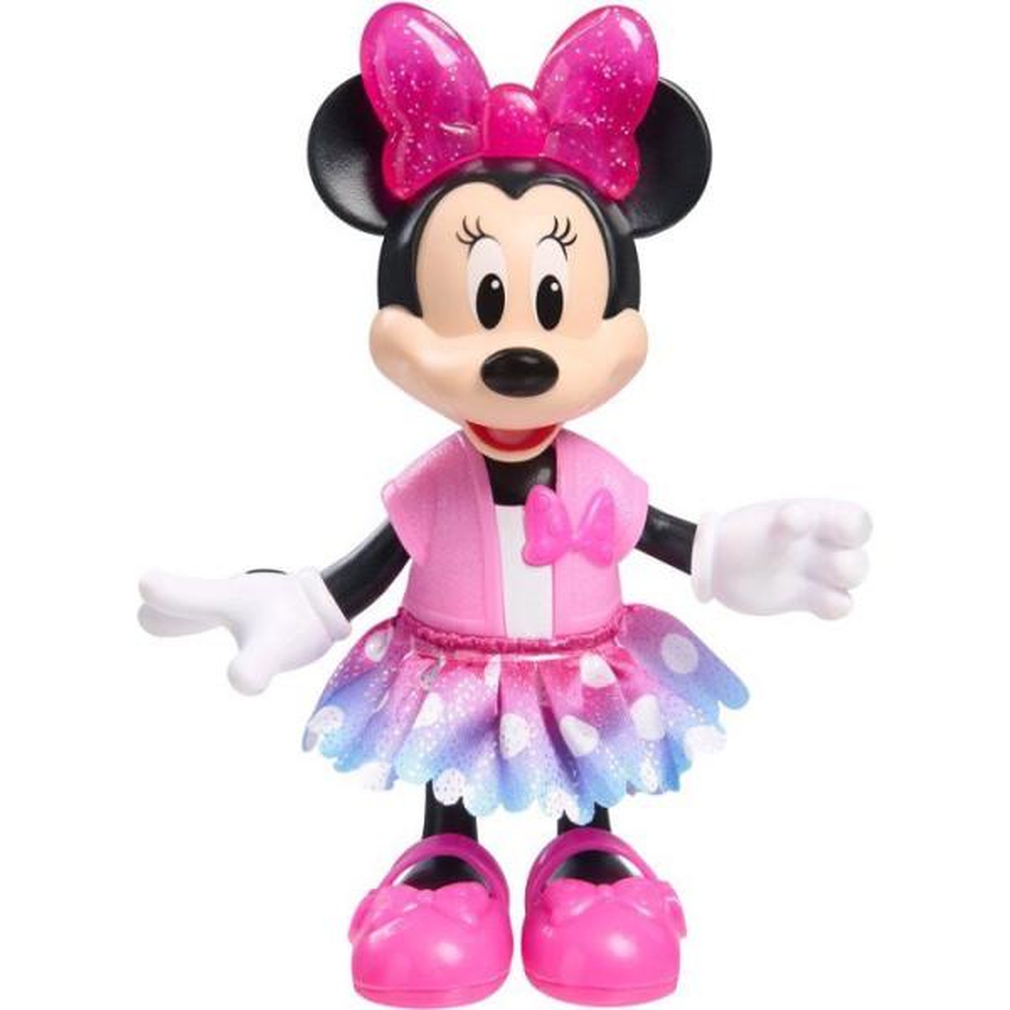 DISNEY Poupée mannequin - disney - minnie mouse fabulous fashion doll - 15 cm - 11 accessoires