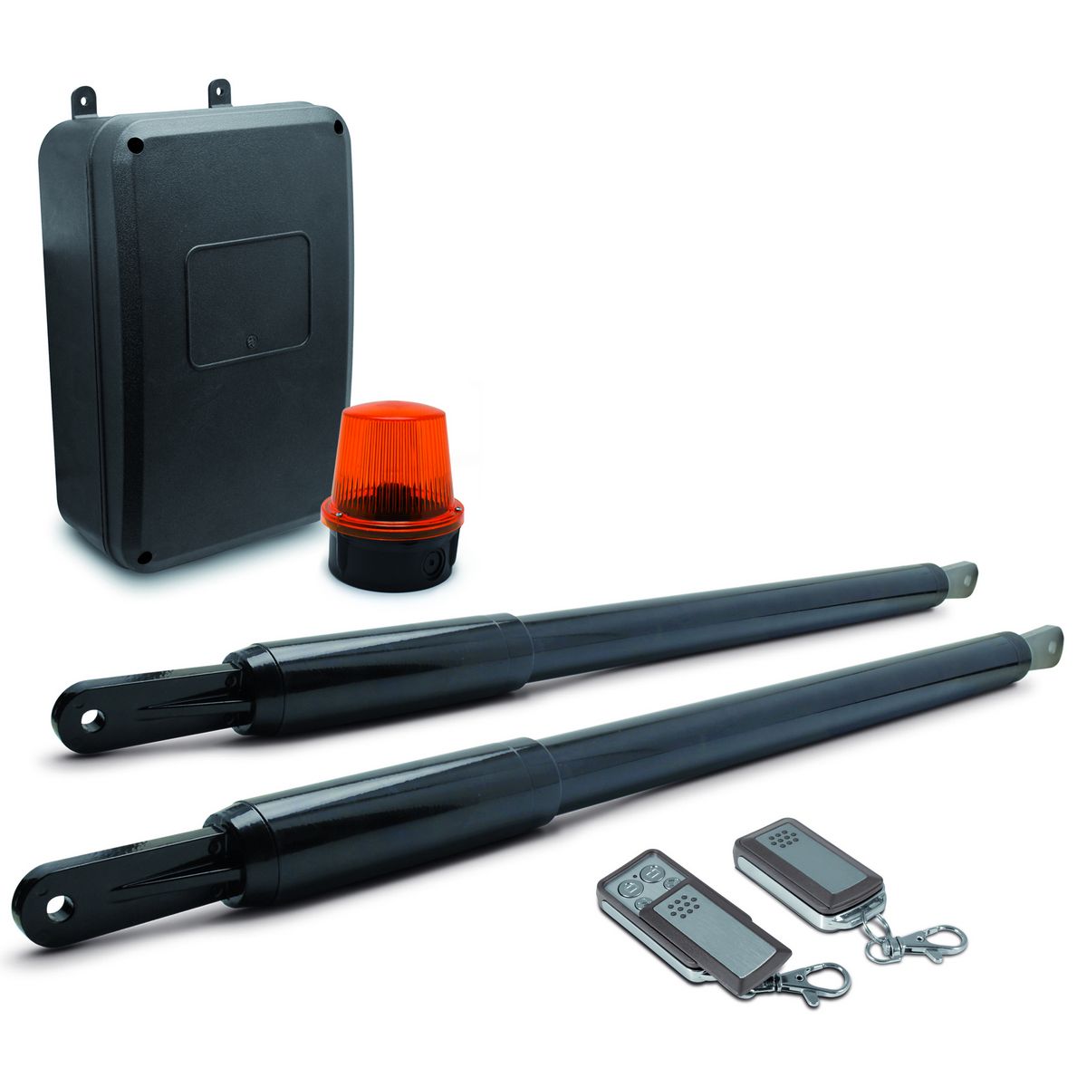 AVIDSEN Kit de motorisation télescopique à piston pour portail battant - Styrka 350