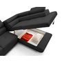 Voir la diapositive 6 : LISA DESIGN Zaria - canapé d'angle droit 5 places convertible avec coffre et têtières en simili