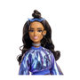 Voir la diapositive 5 : BARBIE Barbie - Poupée Deluxe Style - Haut et jupe bleu métallisé - Brune - Barbie - JFP42