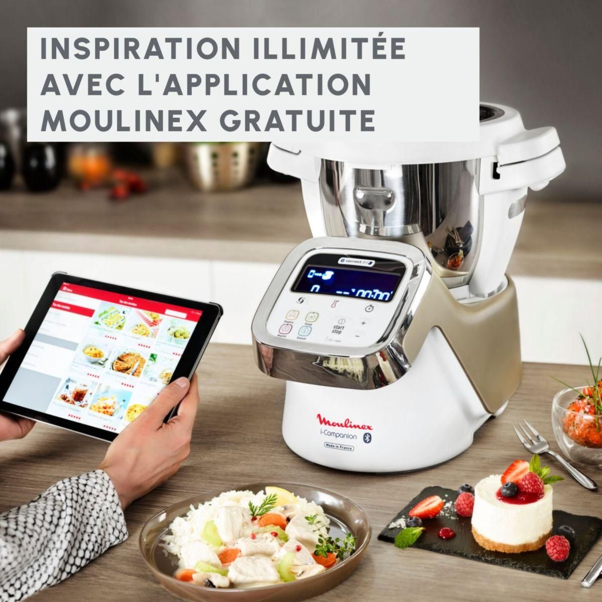 MOULINEX Robot cuiseur i companion YY5264FG + kit patisserie