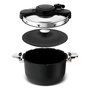 Voir la diapositive 3 : SEB Autocuiseur cocotte 3 en 1 TEMPO 6L noir