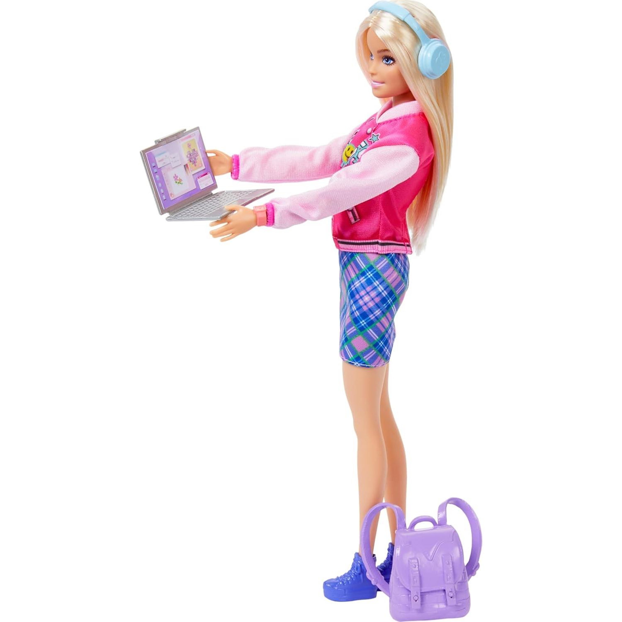 Voir la diapositive 5 : MATTEL Poupée Barbie Mattel Élégante rose
