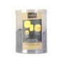Voir la diapositive 6 : Paris Prix Bougie Ronde Led  Base Ciment  10cm Blanc