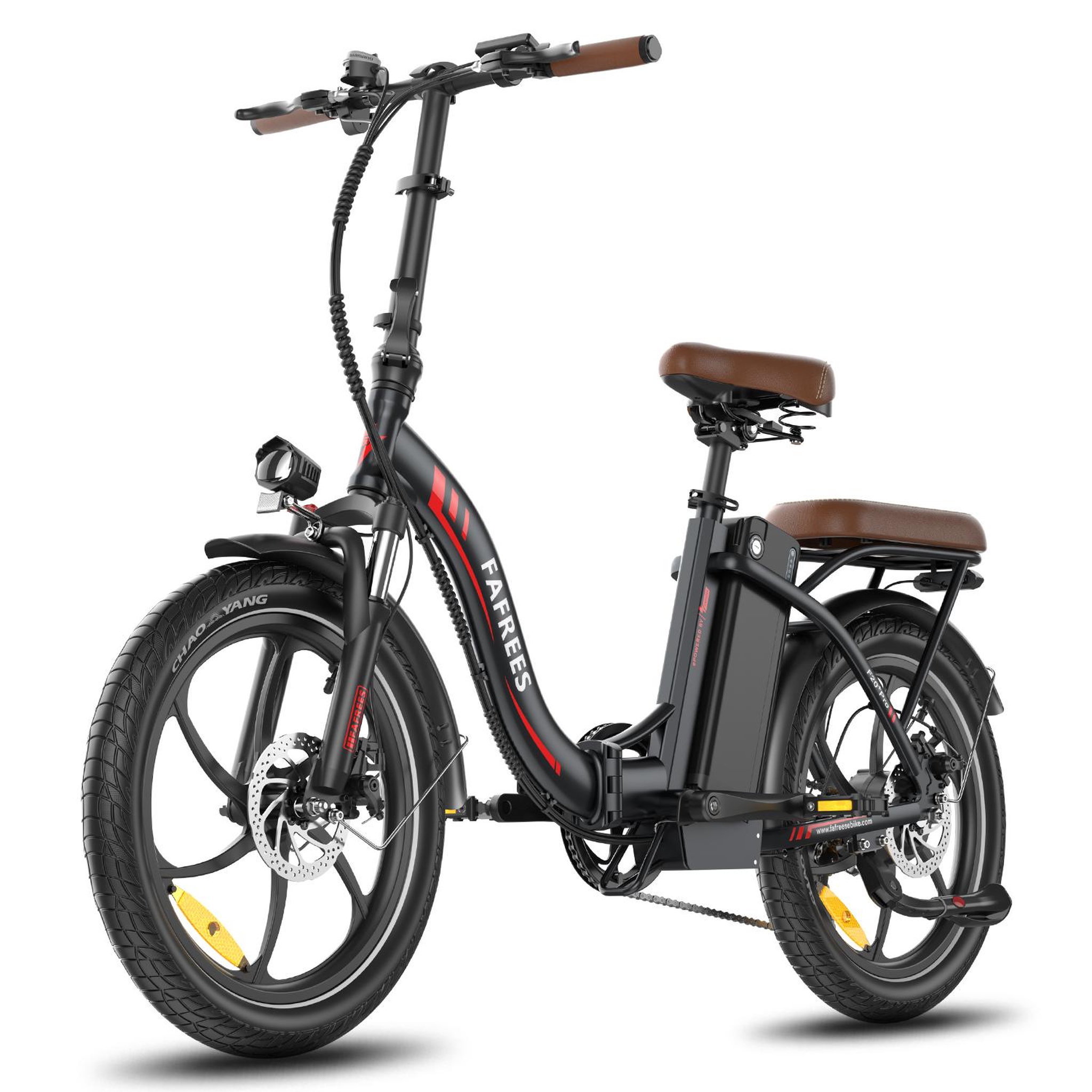 Voir la diapositive 4 : FAFREES Vélo électrique pliable de ville fafrees f20+ pro