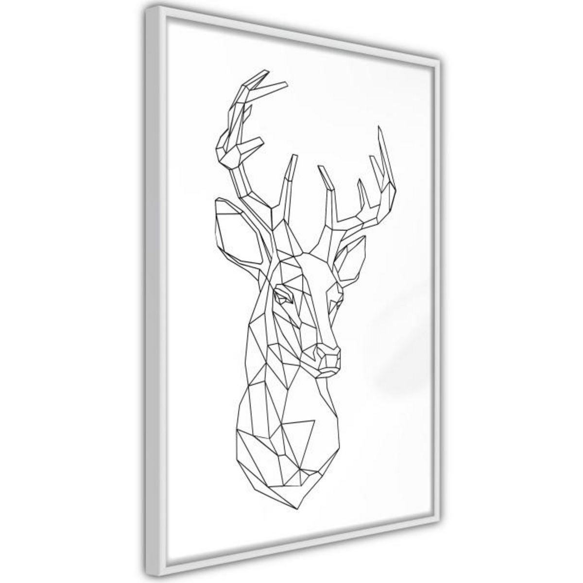 Paris Prix Affiche Murale Encadrée  Minimalist Deer