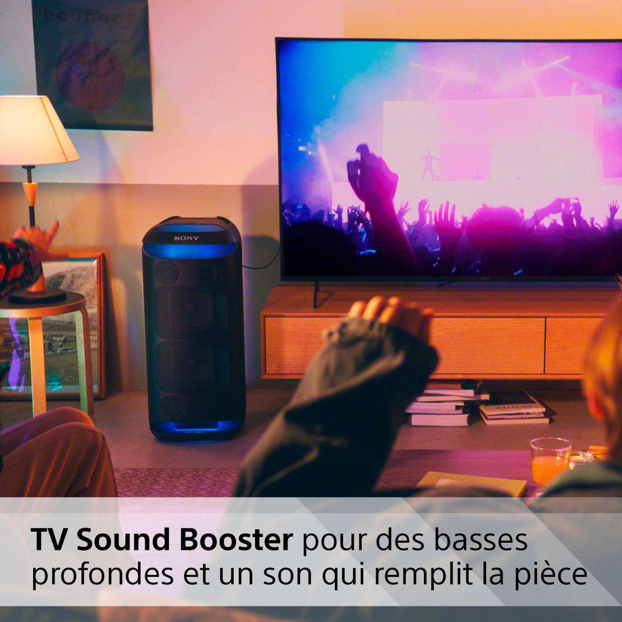 Voir la diapositive 5 : SONY Enceinte sono SRS-XV800 Noir