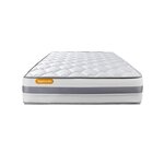 SEPTNUITS Matelas Ressorts ensachés Memo Spring 3 zones de confort MAXI épaisseur. Coloris disponibles : Blanc