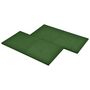Voir la diapositive 4 : VIDAXL Carreaux de protection antichoc 12pcs Caoutchouc 50x50x3cm Vert