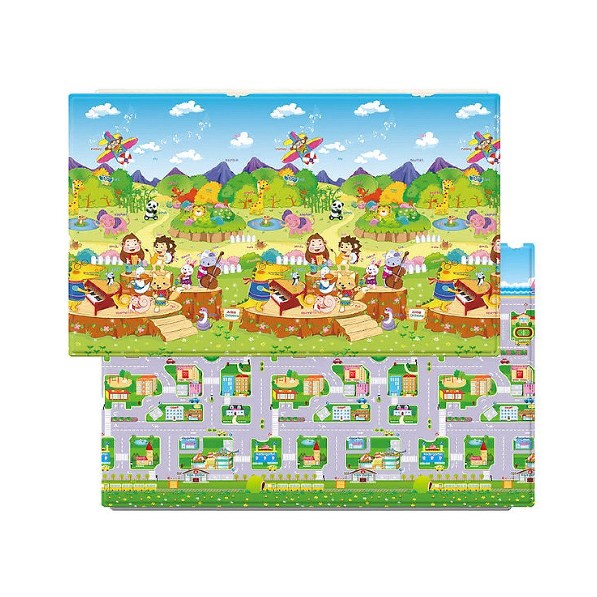 DWINGULER Tapis d'éveil animal orchestra