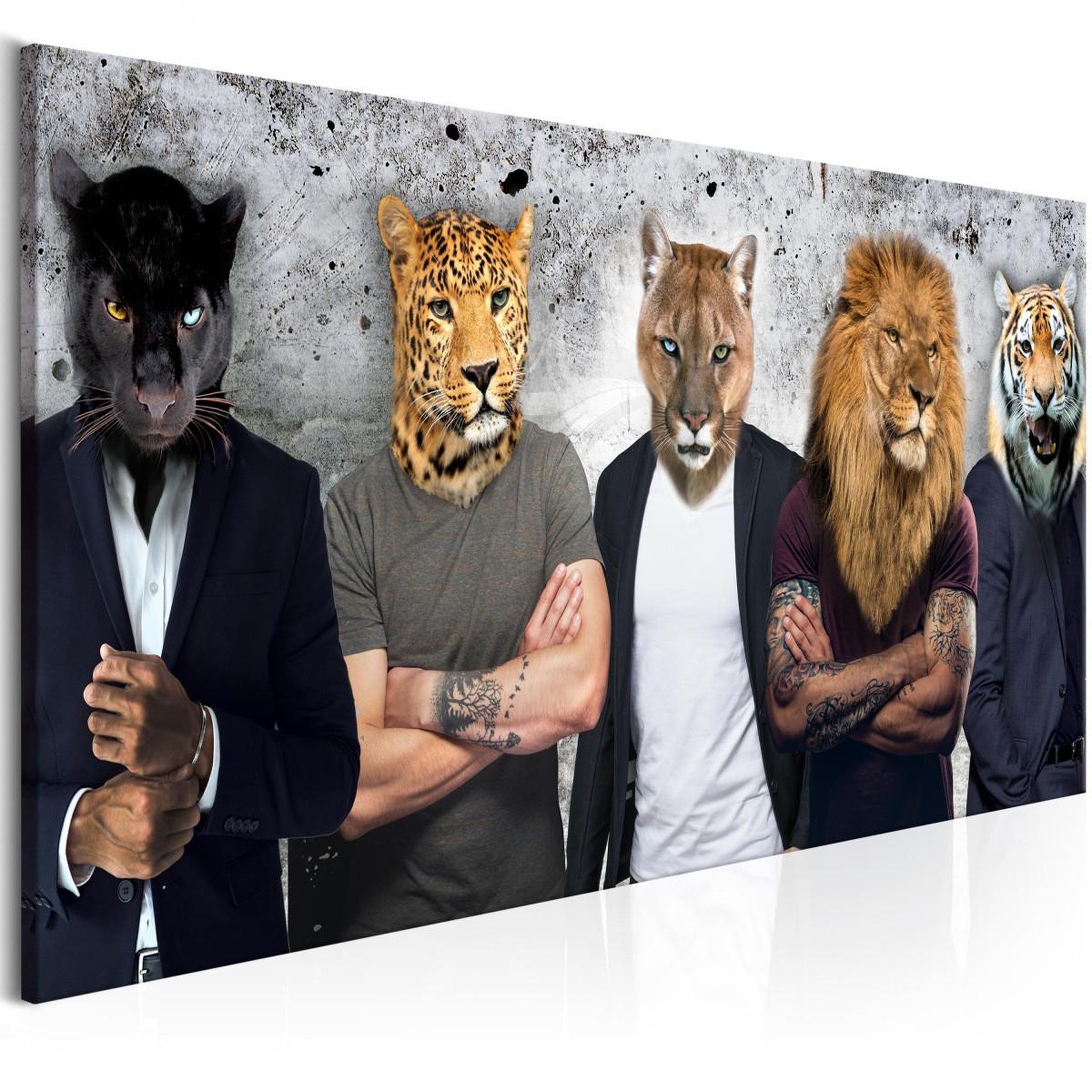 Voir la diapositive 1 : Paris Prix Tableau imprimé  different faces wide