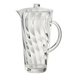 Paris Prix Carafe Réutilisable  Vague  2,32L Transparent