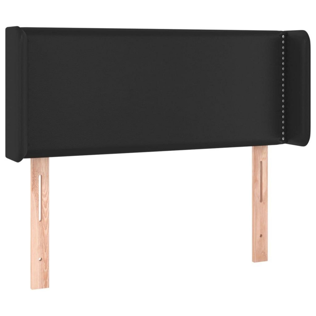 VIDAXL Tete de lit a LED Noir 93x16x78/88 cm Similicuir