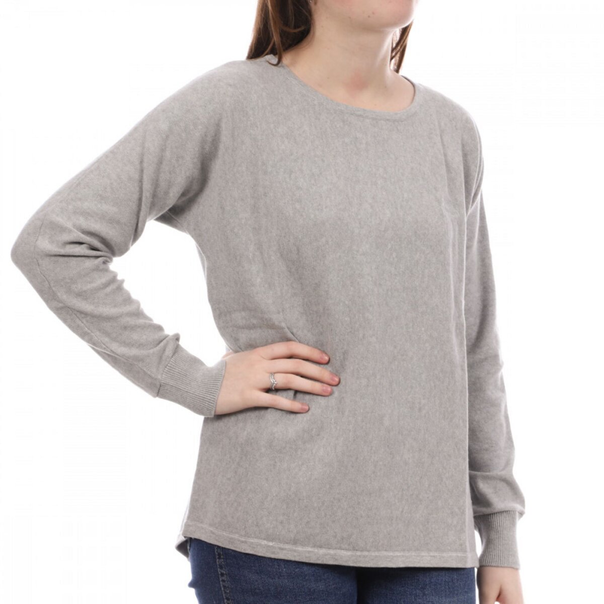 Lee Cooper Pull Gris Femme Lee Cooper Oeloa