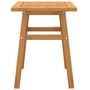Voir la diapositive 4 : VIDAXL Table d'appoint 45x45x60 cm bois massif d'acacia