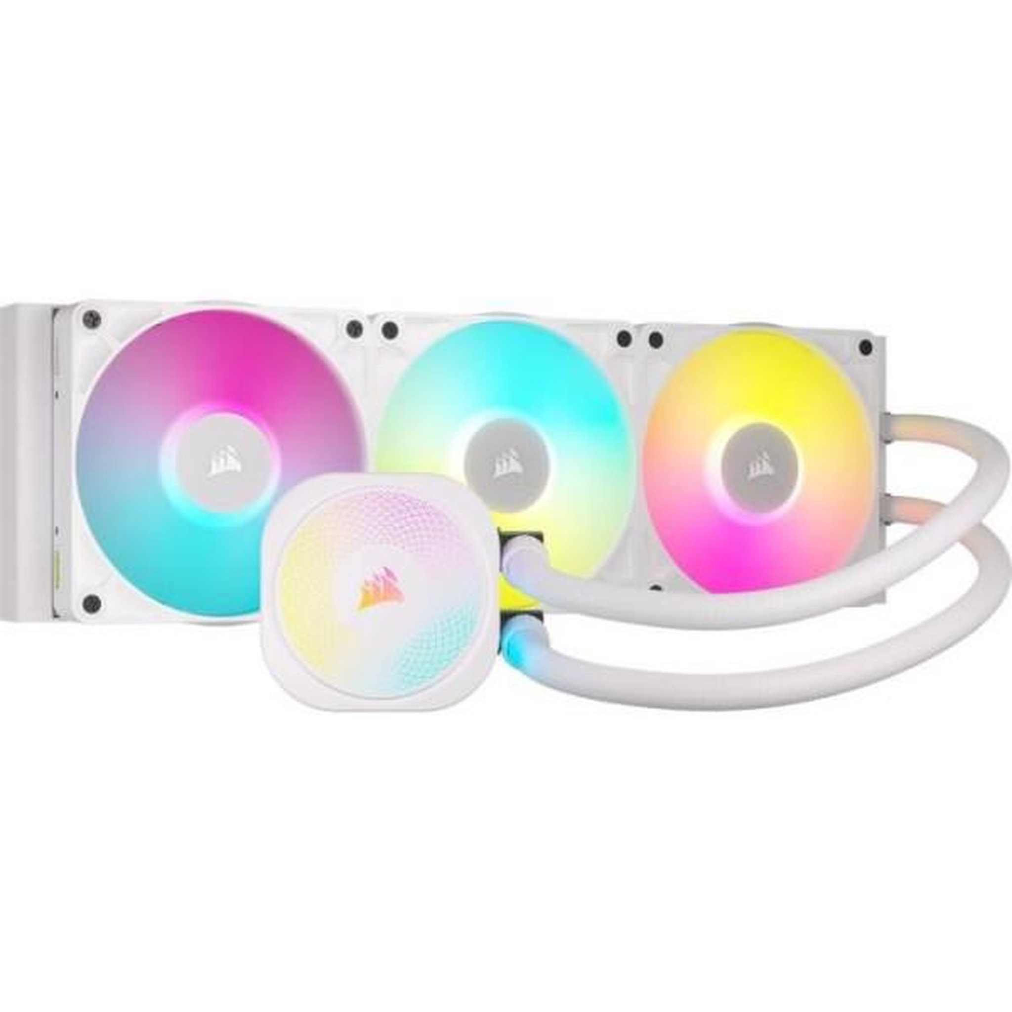 Corsair Watercooling - CORSAIR - iCUE LINK TITAN 360 RX - RGB - Blanc