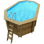 Voir la diapositive 2 : Habitat et Jardin Piscine bois   Cordoue   - 3.48 x 2.15 x 1.18 m