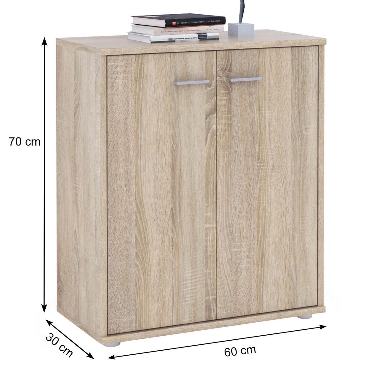 IDIMEX Buffet FIRMIN, en mélaminé