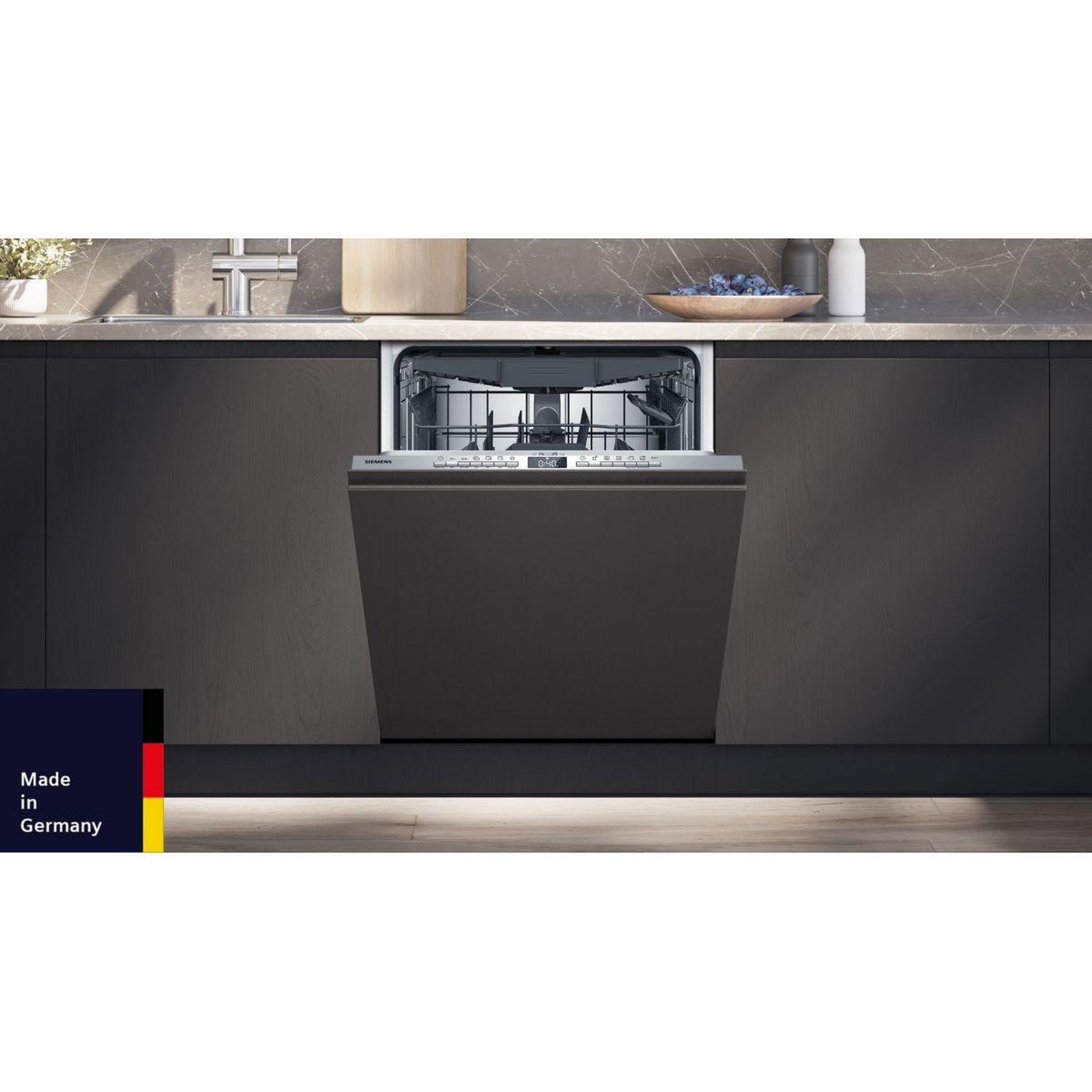 Voir la diapositive 2 : Siemens Lave vaisselle encastrable sn63ex22ce, iq300, silence plus