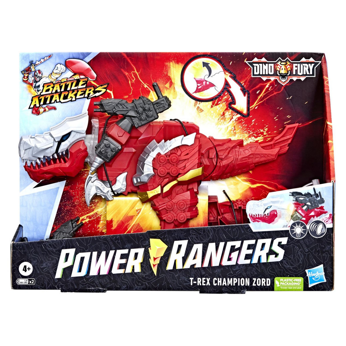 HASBRO Power Rangers Dino Fury - T-Rex Champion Zord 