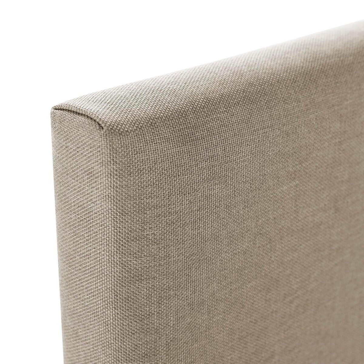 VS VENTA-STOCK Tête de lit Aura tapissée en tissu Beige 160x60 cm