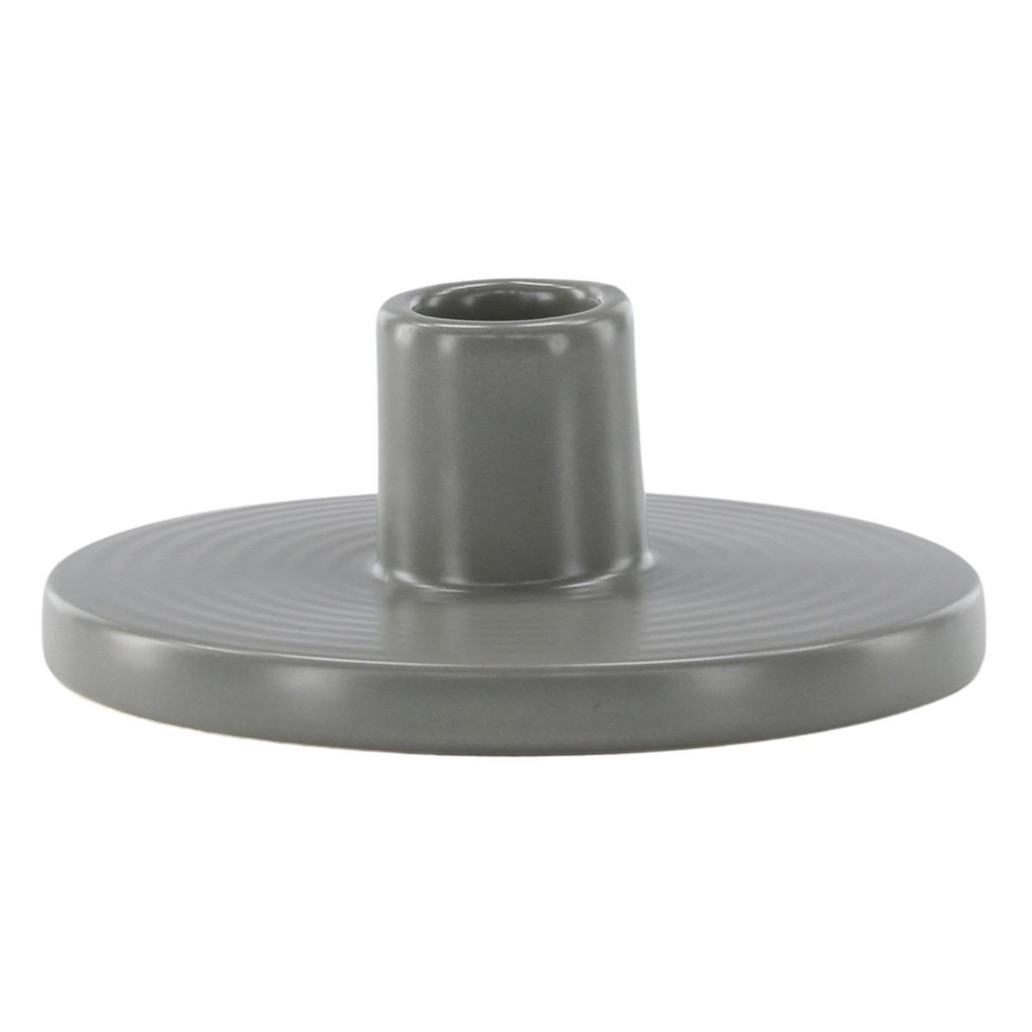 Paris Prix Bougeoir en céramique  bette  12cm gris