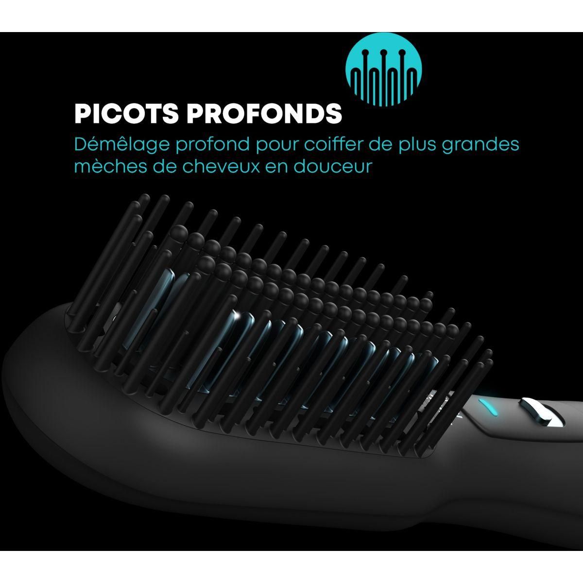 REVAMP Brosse lissante soufflante Deepform 2 en 1 Progloss