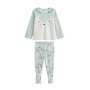 Voir la diapositive 1 : Petit Béguin Pyjama enfant 2 pièces en velours à pieds retroussables Dina
