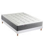Voir la diapositive 1 : IDLITERIE Ensemble Matelas Ressort 7 zones H.28cm + Sommier Fabriqué en France MAX