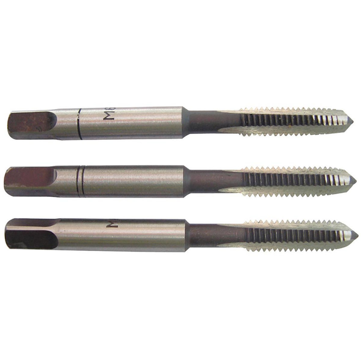 TIVOLY Lot de 3 tarauds métal, Diam.6 mm TIVOLY