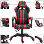 Voir la diapositive 2 : VIDAXL Chaise de jeu Rouge Similicuir