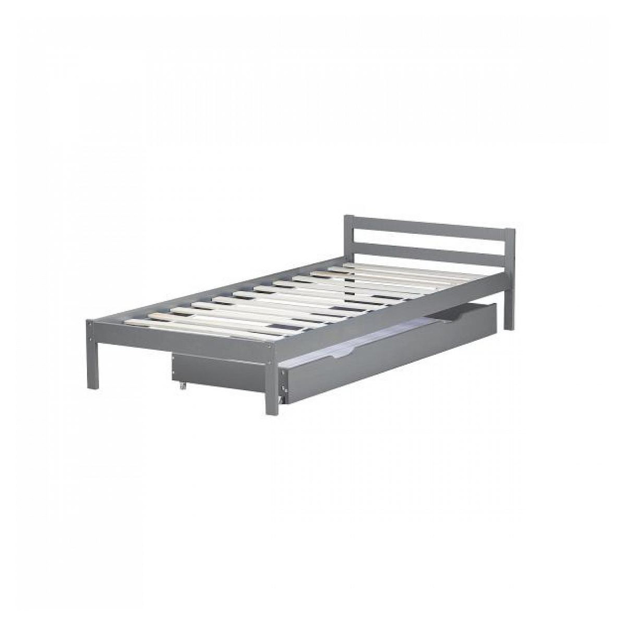 Voir la diapositive 2 : HomeStyle4U Tiroir de rangement avec roulettes gris