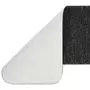 VIDAXL Tapis d'escalier 15 pcs 60x25 cm Anthracite Rectangulaire