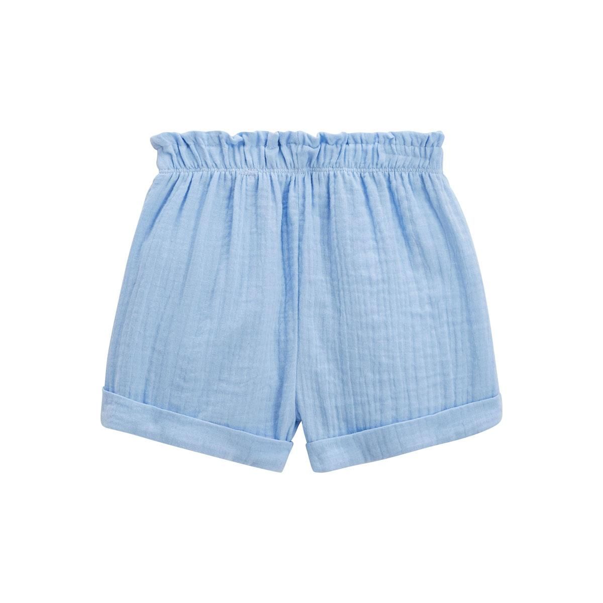 Petit Béguin Short enfant en gaze de coton Moorea
