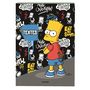 Voir la diapositive 1 : THE SIMPSONS Cahier de texte Simpsons 15.5x21.7cm - Couverture rigide