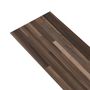 Voir la diapositive 4 : VIDAXL Dalles de plancher PVC 5,02 m^2 2 mm autoadhesif marron raye